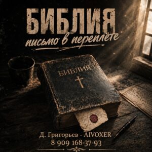 Библия — письмо в переплёте